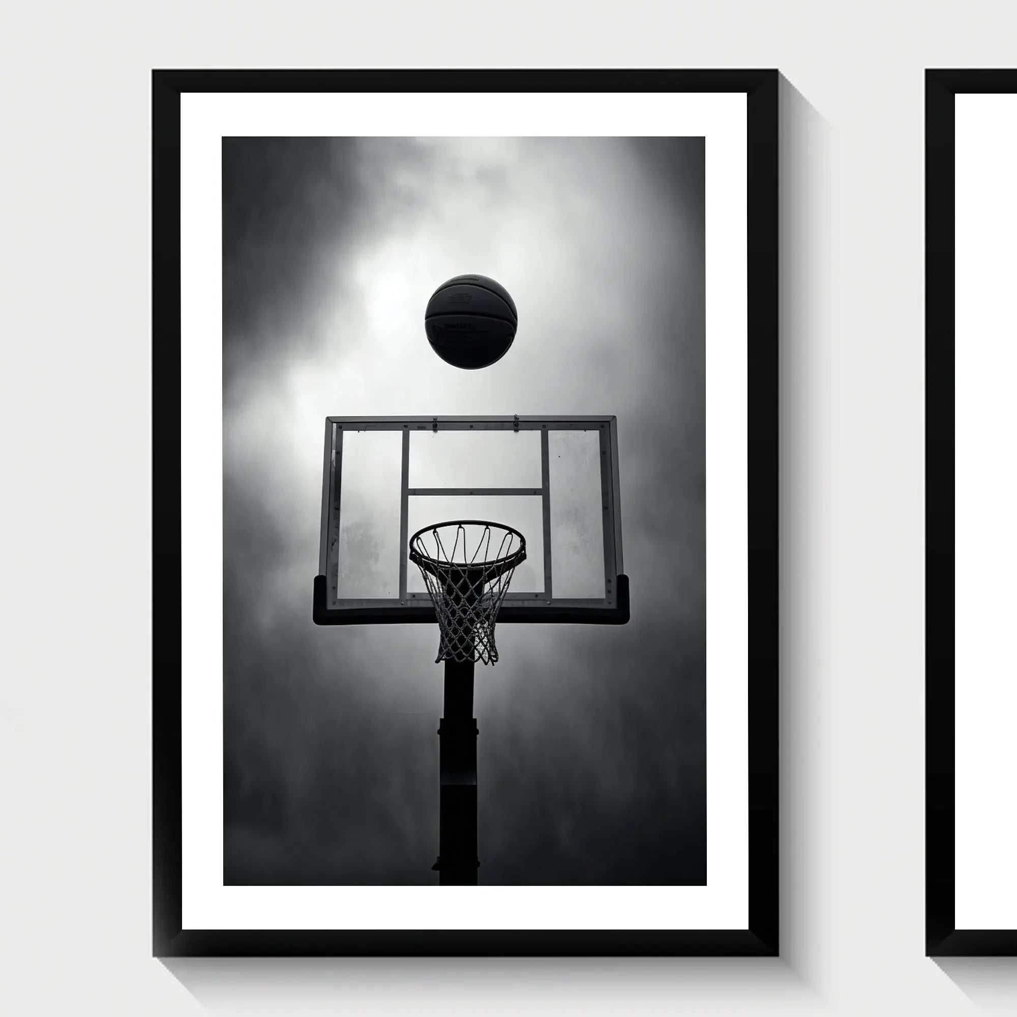 Basketball Motivational Quote Living Room & Bedroom Posters