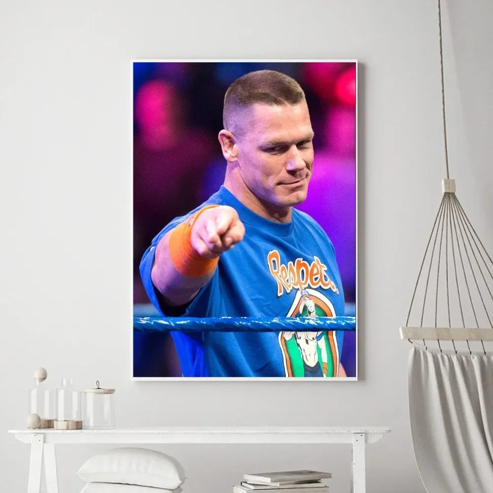Wrestling John Cena Living Room & Bedroom Posters