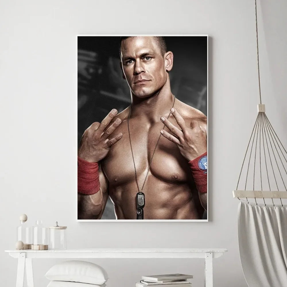 Wrestling John Cena Living Room & Bedroom Posters