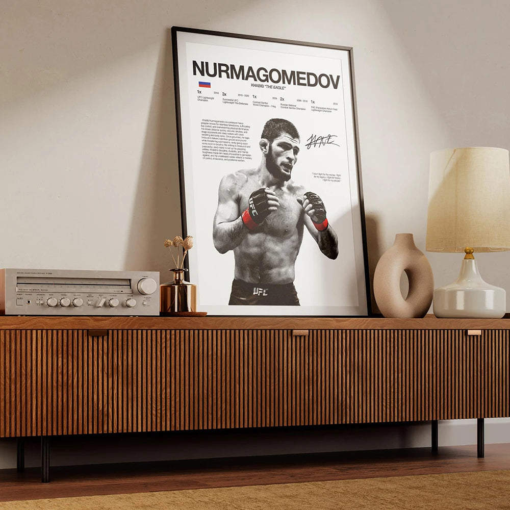 UFC Fighters Living Room & Bedroom Posters