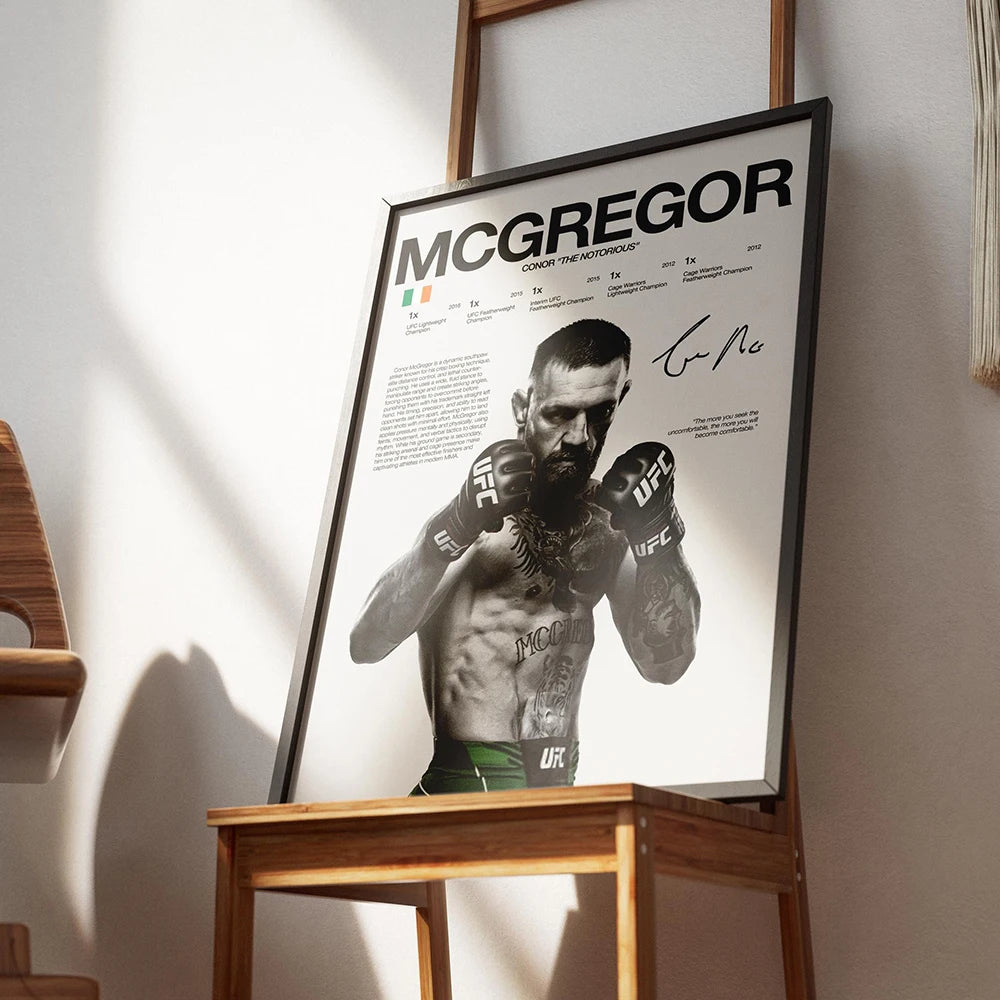UFC Fighters Living Room & Bedroom Posters