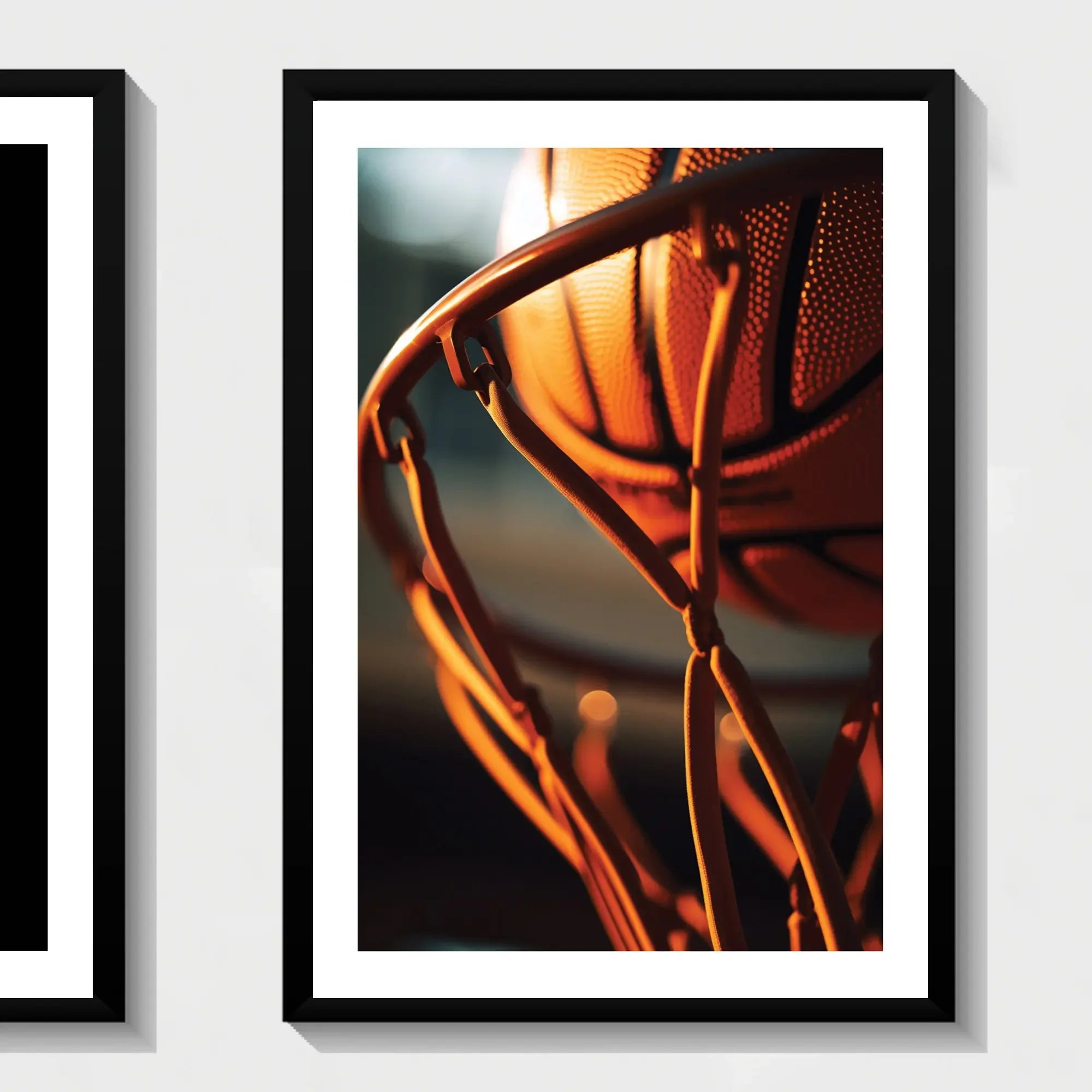 Basketball Motivational Quote Living Room & Bedroom Posters