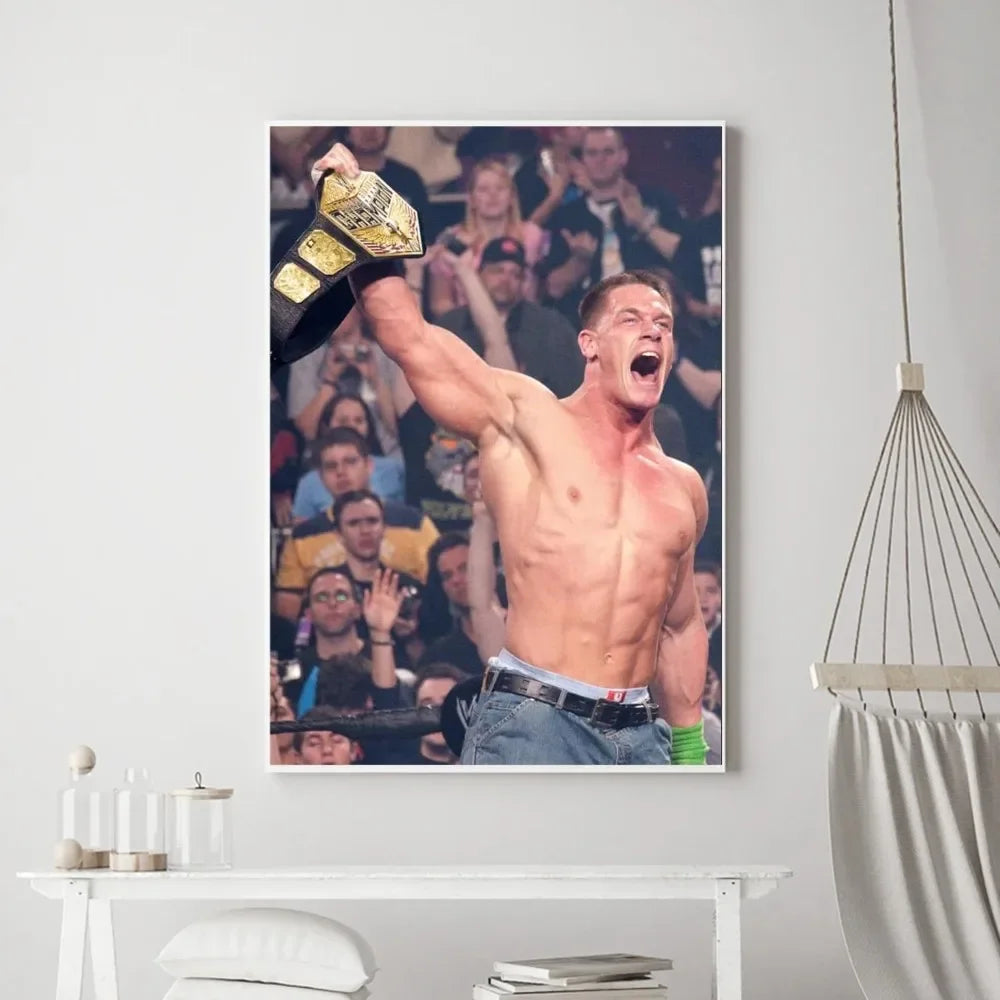 Wrestling John Cena Living Room & Bedroom Posters