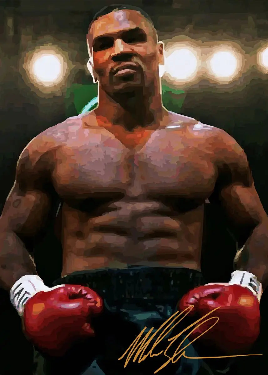 Mike Tyson, Rocky, Arnold, Ronaldo, Pele, Nate Diaz, Creed Living Room & Bedroom Posters