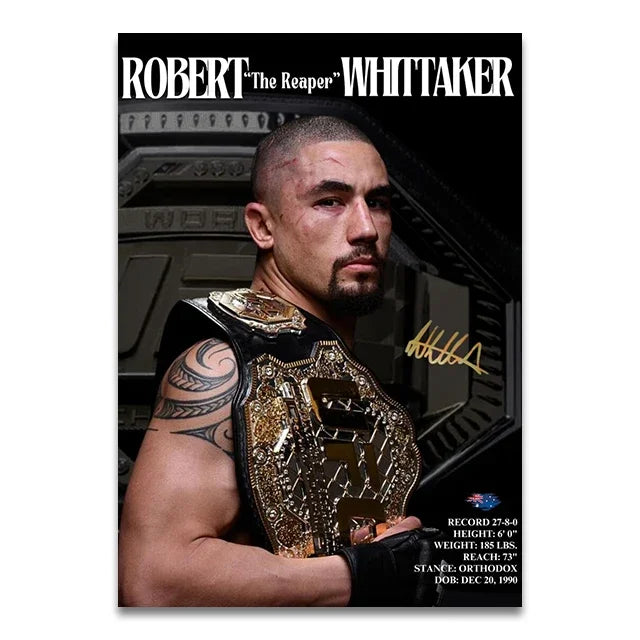 UFC Fighters Living Room & Bedroom Posters