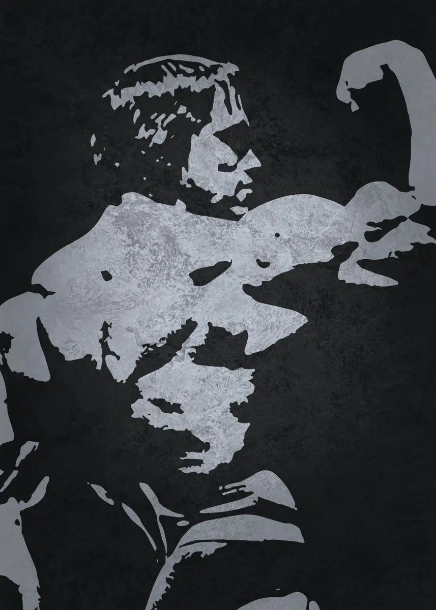 Mike Tyson, Rocky, Arnold, Ronaldo, Pele, Nate Diaz, Creed Living Room & Bedroom Posters